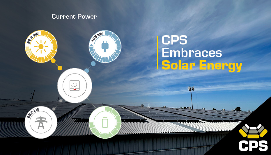 This is an image of CPS Solar Panel system.